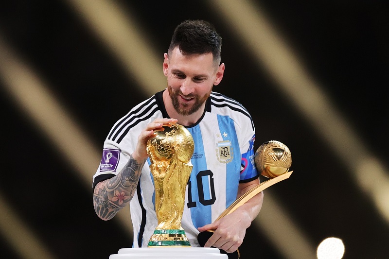 Áo số 10 đã trở thành biểu tượng không thể tách rời với Messi