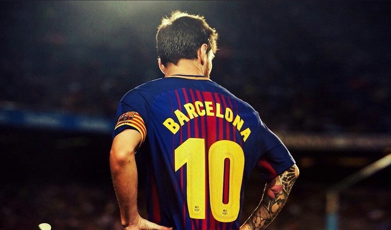 Áo số 10 mà chiếc áo gắn liền với sự nghiệp của Messi